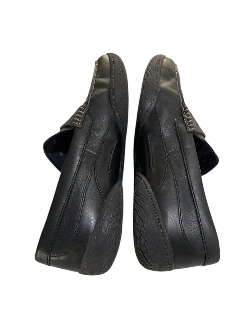 Cole Haan Grand.0S Leather Moc Toe Slip on Penny Loafer SZ 11 Black Worn Once - Picture 4 of 7